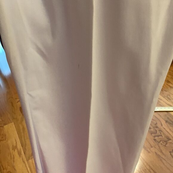 Pure White XL High waist white belted pants.  NWOT - Picture 8 of 8
